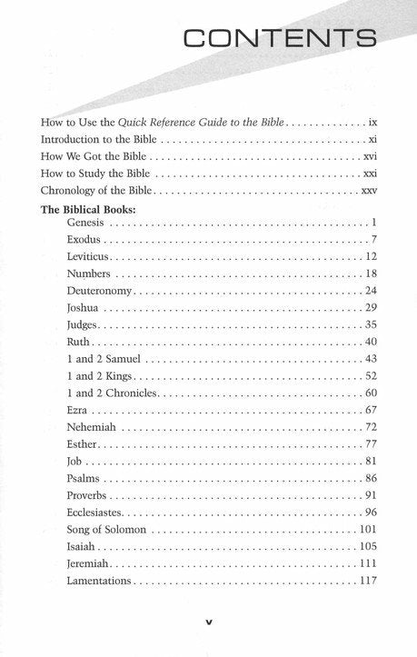 MacArthur's Quick Reference Guide to the Bible
