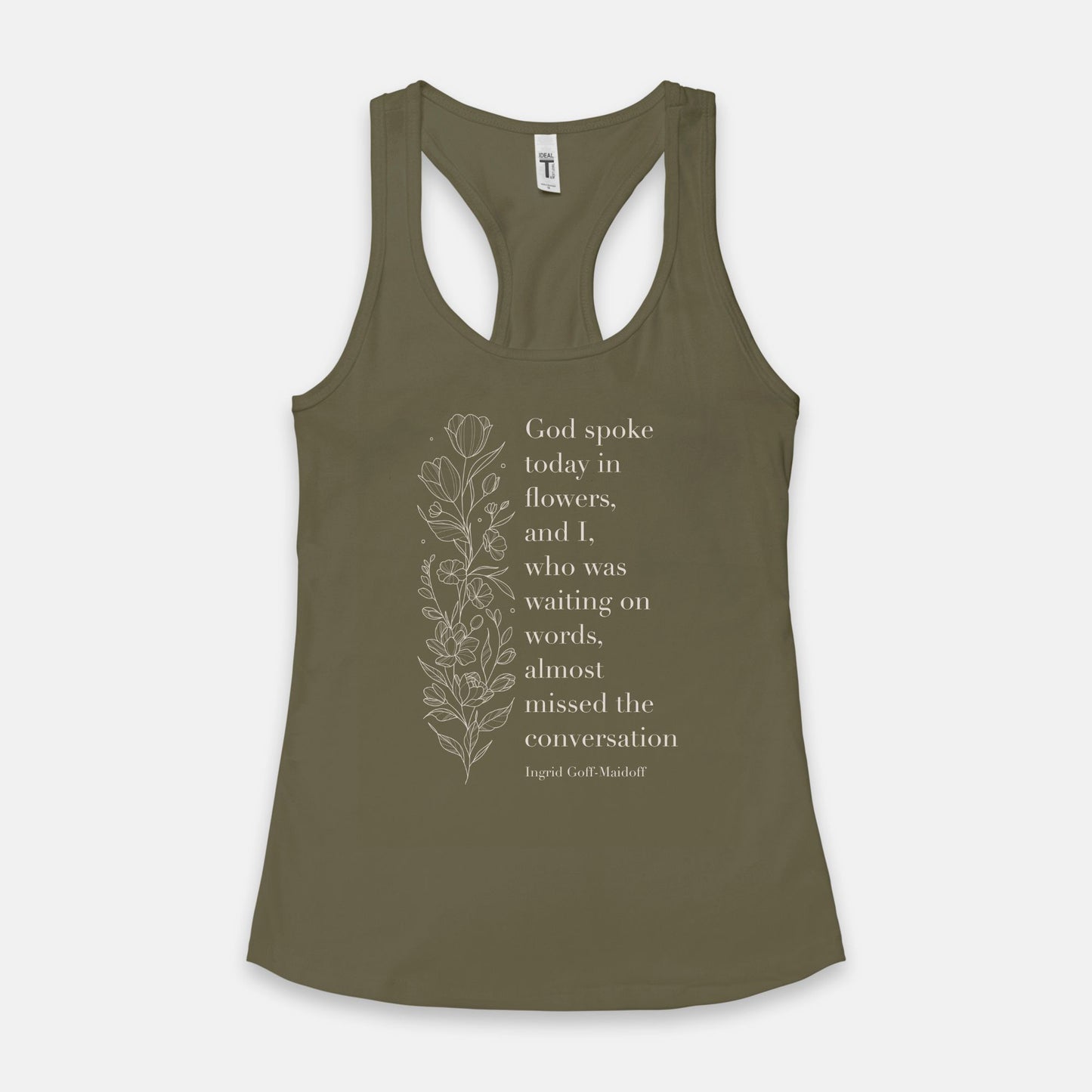 Flowers | Racerback Tank