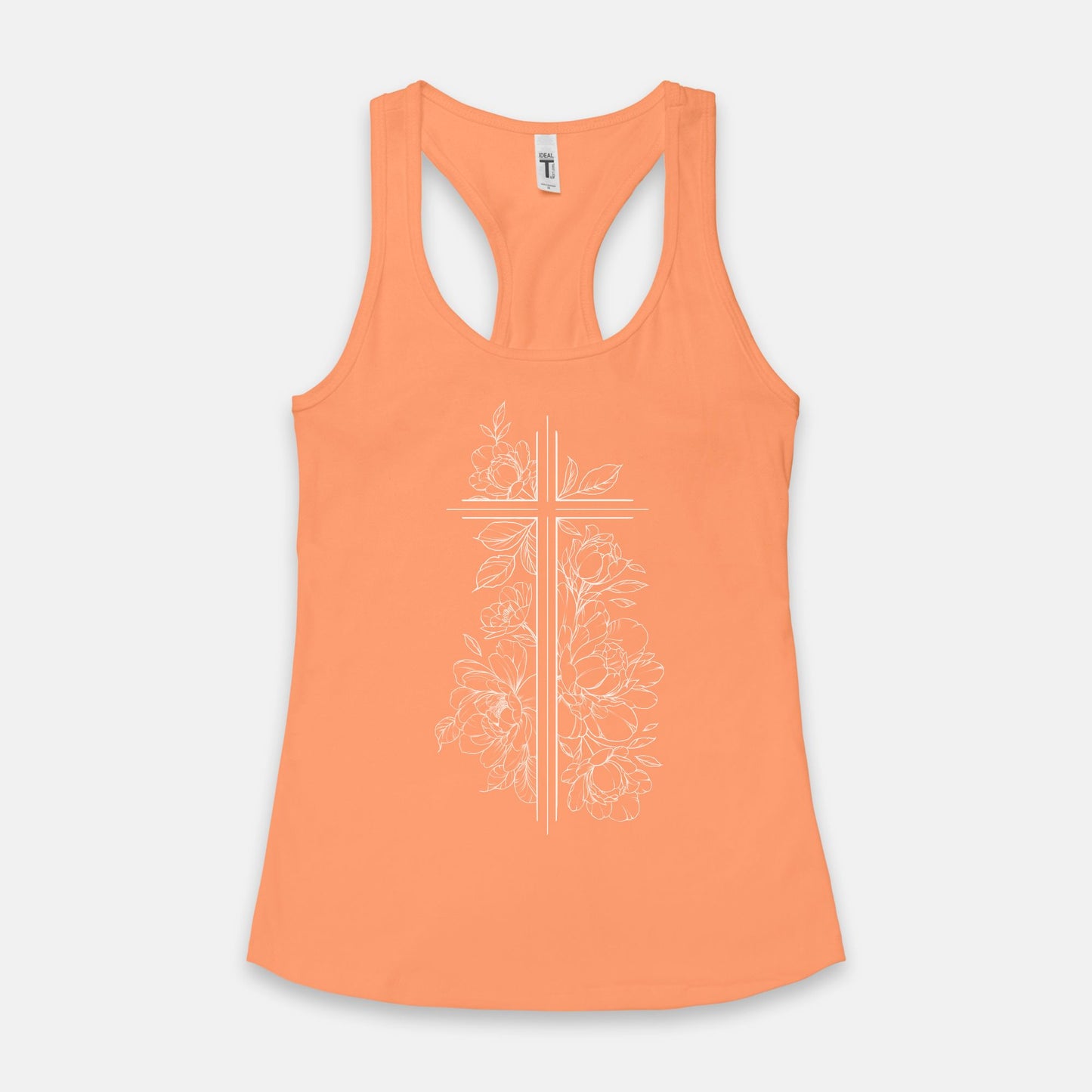 Blooming Cross | Racerback Tank