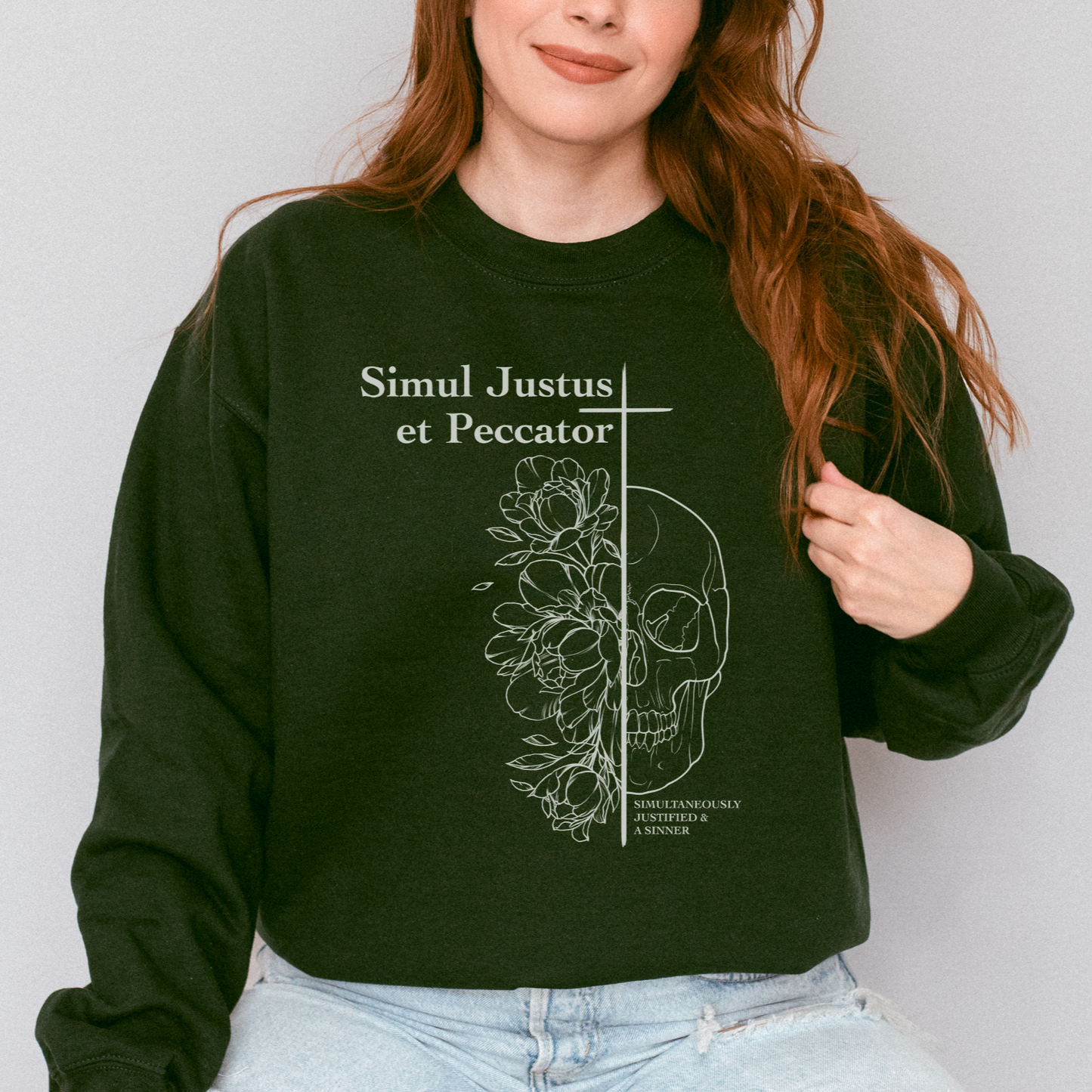 Simul Justus et Peccator | Sweatshirt